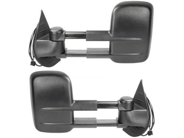 180 Degree Swing Powered Heated Manual Folding Towing Mirrors (07-13 Sierra 1500)