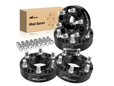 2-Inch Billet Aluminum Hubcentric 6-Lug Wheel Spacers; Set of 4 (99-25 Sierra 1500)