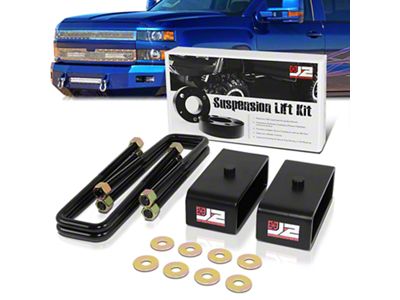 2-Inch Rear Lift Block Kit (99-18 Sierra 1500)