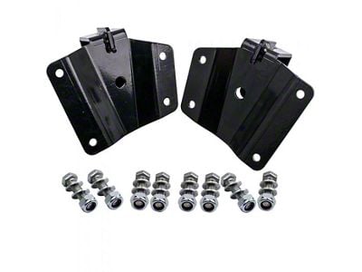 2-Inch Rear Lowering Hanger Kit (99-06 2WD Sierra 1500 w/ 6.50-Foot Standard Box, Excluding Crew Cab)