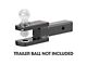 2-Inch Receiver Hitch Clevis Pin Ball Mount (Universal; Some Adaptation May Be Required)