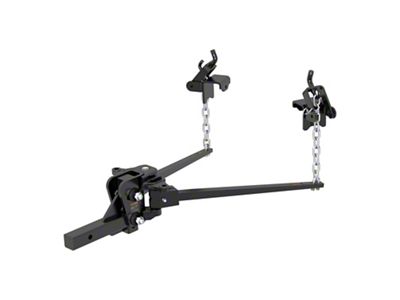 2-Inch Short Trunnion Bar Weight Distribution Receiver Hitch; 10,000 to 15,000 lb. (Universal; Some Adaptation May Be Required)