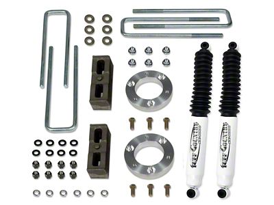 Tuff Country 2-Inch Suspension Lift Kit with Rear Lift Blocks and SX8000 Shocks (07-18 Sierra 1500)