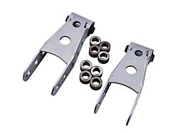 2 to 3-Inch Rear Lowering Shackles (07-16 Sierra 1500 Crew Cab)