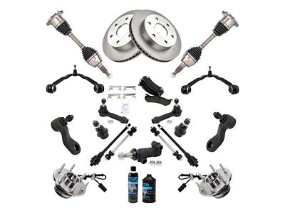 22-Piece Steering, Suspension and Brake Kit (99-06 4WD Sierra 1500 w/ Rear Disc Brakes)