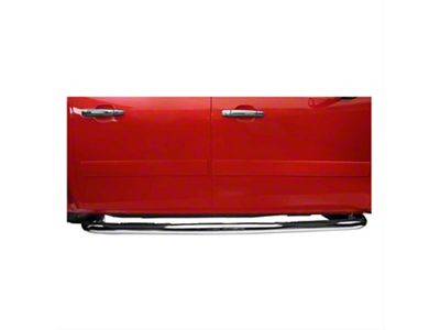 3-Inch Nerf Side Step Bars; Stainless Steel (04-13 Sierra 1500 Crew Cab)