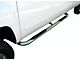 3-Inch Round Side Step Bars; Stainless Steel (99-18 Sierra 1500 Regular Cab)