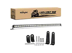 31-Inch Ultra-Slim Single Row LED Light Bar; Flood/Spot Combo (Universal; Some Adaptation May Be Required)