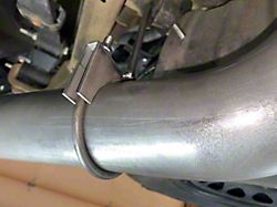3.50-Inch Aluminized Single Exhaust System with HVS Welded Muffer; Side Exit (19-25 2.7L Sierra 1500)