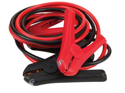 4-Gauge Lighted Jumper Cables; 10-Foot