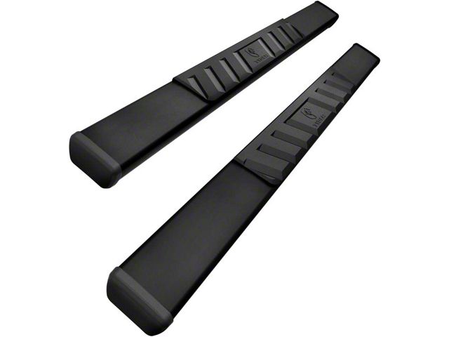 4 Inch Riser Step Sierra 1500 4-Inch Riser Side Step Bars; Textured Black (07-18 Sierra ...