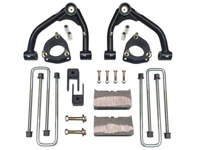 Tuff Country 4-Inch Upper Control Arm Suspension Lift Kit (07-18 2WD Sierra 1500 w/ Stock Cast Steel Control Arms)