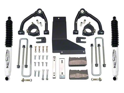 Tuff Country 4-Inch Upper Control Arm Suspension Lift Kit with SX8000 Shocks (07-13 Sierra 1500)