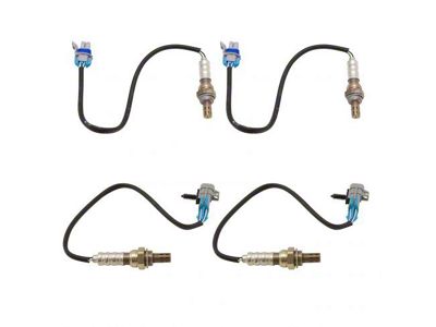 4-Piece O2 Oxygen Sensor Set (08-13 4.8L, 5.3L, 6.0L, 6.2L Sierra 1500)