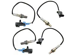 4-Piece O2 Oxygen Sensor Set (99-02 V8 Sierra 1500)