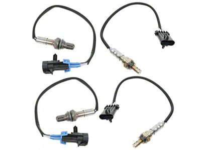 4-Piece O2 Oxygen Sensor Set (99-02 V8 Sierra 1500)