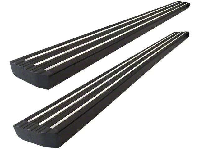 Auto Step Rails Sierra 1500 4.75-Inch Side Step Rails (07-18 Sierra 1500 Crew Cab ...