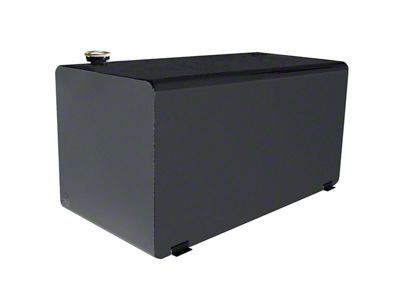 48-Inch Specialty Series Auxiliary Transfer Tank; Textured Black (Universal; Some Adaptation May Be Required)