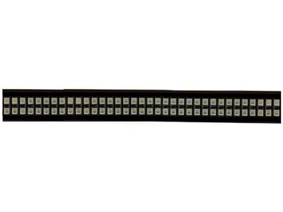 49-Inch Dual Row LED Tailgate Bar with Amber Turn Signals (Universal; Some Adaptation May Be Required)