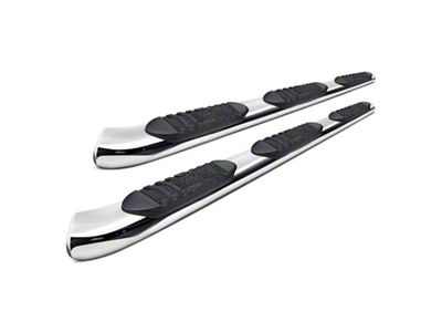 5-Inch Extreme Wheel to Wheel Side Step Bars; Stainless Steel (19-24 Sierra 1500 Crew Cab)