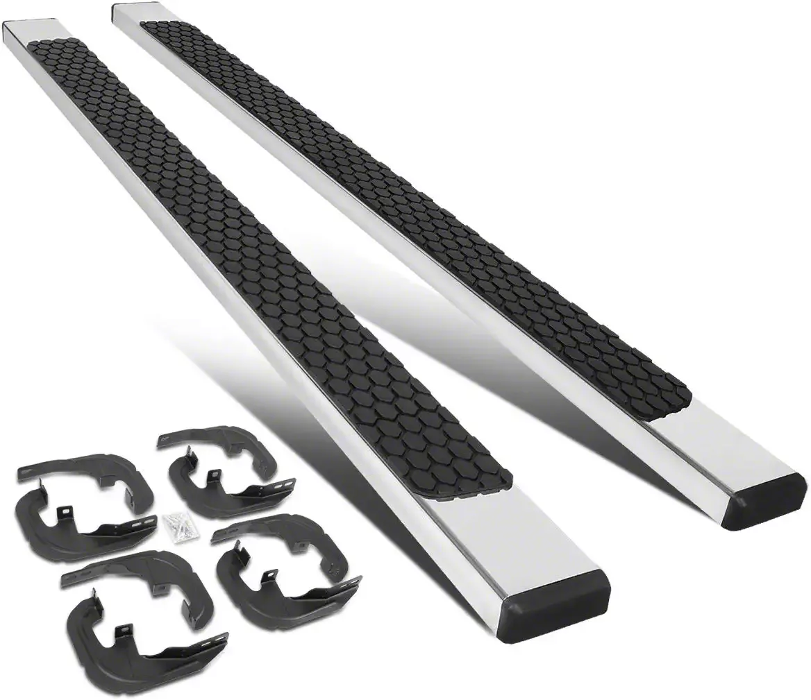 Sierra 1500 5Inch Step Running Boards; Stainless Steel (19