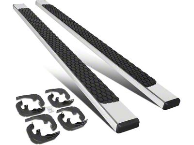 5-Inch Honeycomb Step Running Boards; Stainless Steel (19-23 Sierra 1500 Crew Cab)