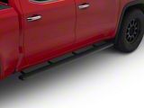 5-Inch iStep Running Boards; Black (19-26 Sierra 1500 Crew Cab)
