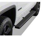 5-Inch iStep Running Boards; Black (19-25 Sierra 1500 Double Cab)