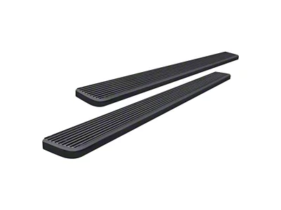 5-Inch iStep SS Running Boards; Black (07-18 Sierra 1500 Crew Cab)