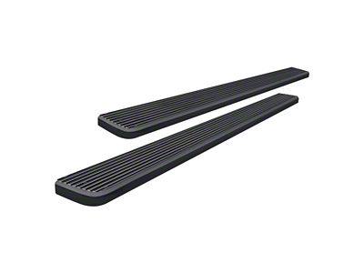 5-Inch iStep SS Running Boards; Black (99-13 Sierra 1500 Extended Cab)