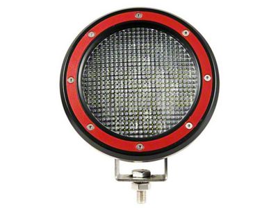 5.30-Inch Red Round LED Light Kit; Spot/Flood Combo Beam (Universal; Some Adaptation May Be Required)