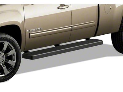6-Inch iStep Running Boards; Black (99-06 Sierra 1500 Extended Cab)