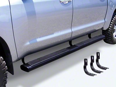 Go Rhino 6-Inch OE Xtreme Side Step Bars; Black (99-06 Sierra 1500 Extended Cab)