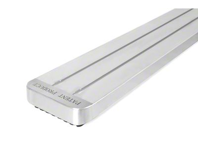 6-Inch Wheel-to-Wheel Running Boards; Hairline Silver (04-13 Sierra 1500 Crew Cab)