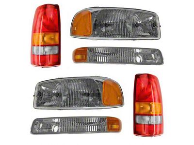 6-Piece Headlight and Tail Light Set (99-03 Sierra 1500)