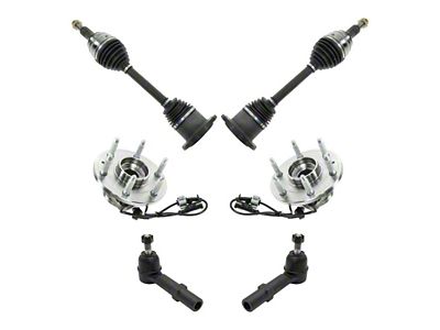 6-Piece Steering, Suspension and Drivetrain Kit (07-13 4WD Sierra 1500 w/ Cast Iron Control Arms)