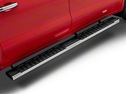 6.75-Inch Running Boards; Polished (19-26 Sierra 1500 Crew Cab)