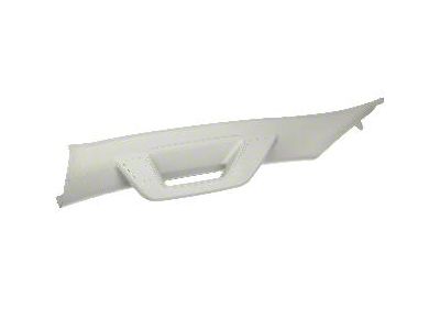 A-Piller Trim with Handle; Driver Side; Gray (14-18 Sierra 1500)