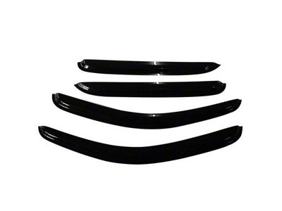 Acrylic Window Visors (07-13 Sierra 1500 Crew Cab)
