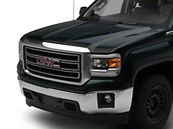 Aeroskin Hood Protector; Dark Smoke (14-18 Sierra 1500)