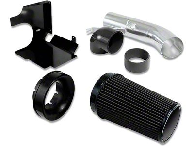 Air Intake Kit; Cold Air; Heat Shield; Black Filter (99-06 Sierra 1500)