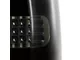 LED Tail Lights; Gloss Black Housing; Smoked Lens (07-13 Sierra 1500)