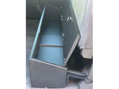 Lockable Rear Under Seat Storage (19-25 Sierra 1500 Crew Cab)