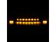 Amber LED Cab Lights; Black (02-06 Sierra 1500)