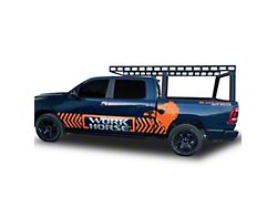 Base K2 Over Cab Rack; Black (04-25 Sierra 1500 w/ 5.80-Foot Short Box)