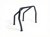 Go Rhino Single Bar/Single Kicker Bed Bar; Black (99-18 Sierra 1500 Fleetside)