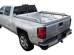 Bed Rails; Stainless Steel (14-26 Sierra 1500 w/ 6.50-Foot Standard Box)