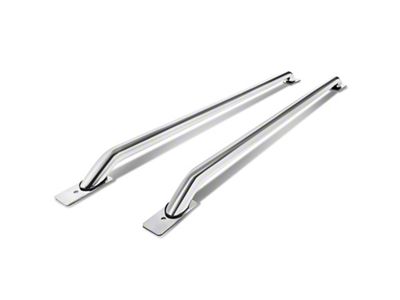Bed Rails; Chrome (99-06 Sierra 1500 w/ 6.50-Foot Standard Box)