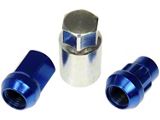Blue Acorn Wheel Lug Nut Lock Set; M14x1.50; Set of 20 (99-26 Sierra 1500)