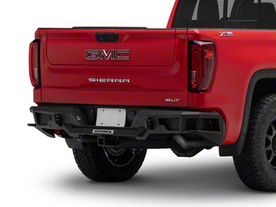 Go Rhino BR20.5 Rear Bumper; Textured Black (19-24 Sierra 1500)